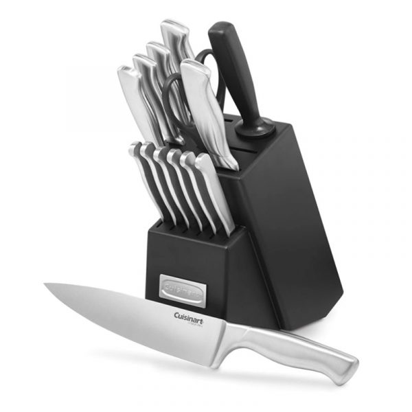 Set de Cuchillos Cuisinart 15 piezas color negro - AnconStore